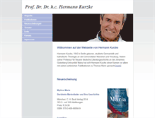Tablet Screenshot of hermannkurzke.de